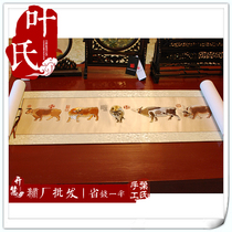 Yes Hunan Xiang embroidery five cattle map scroll Hunan embroidery boutique shopping mall counter synchronized Taobao special discount