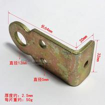 Anti-pry concealed door nose L-shaped elbow lock nose door buckle Iron sheet right angle buckle Old-fashioned wooden door door buckle hanging buckle