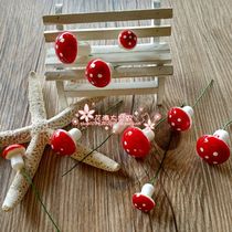 Sugar box accessories Garland accessories material hair accessories simulation DIY handmade with wire mushroom price
