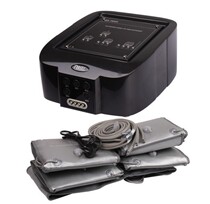 Five-piece far infrared heating gas wave instrument Air pressure lymphatic detoxification instrument heating inflatable all-around beauty body instrument