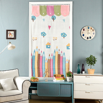 Spring South custom roller curtain Roman curtain printed chenille folding curtain environmental protection cartoon childrens room curtain