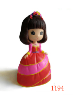 25cm high wreath Zhang hand Princess plaster doll mold latex new cartoon plaster like white embryo making