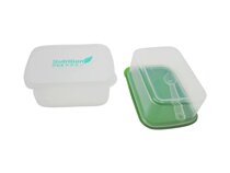 Professional small oval box nutrition box plastic box storage box storage box sub box protein powder box portable small medicine box