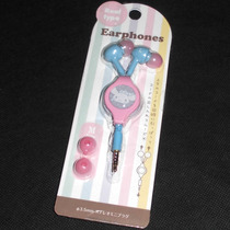Japan SanrioCinnamoroll Yugui Dog 3 5mm telescopic in-ear headphones