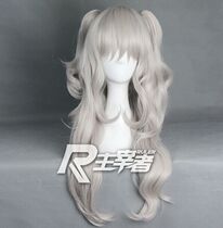 Masters Charlotte Charlotte friendly Neoshades grey white double matte cosplay wig 384C