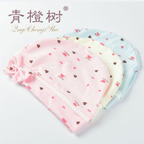 Green Orange Tree summer Thin Moon hat maternity hat spring and summer postpartum Summer Moon hat moon scarf pregnant woman hat