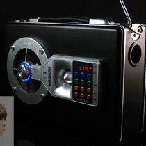 KS mobile speaker card U disk player square dance audio outdoor audio lever portable R