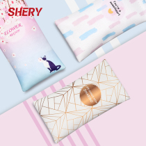 Glasses bag Portable automatic closure female eye bag Simple storage bag protective cover anti-pressure sunglasses sunglasses bag