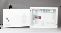 Open case with bull plug board telephone module