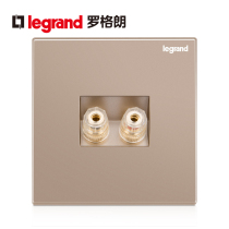 Legrand switch socket One audio socket panel type 86 Karaoke audio speaker socket jack socket