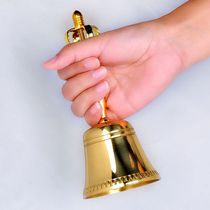 Pure copper Dharma artifact Vajra bell bell Supplies Dharma Quartet human head vast Buddha bell hand rattle