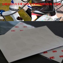 3M thickened rhinoceros leather bicycle frame sticker front fork protection patch anti-dirt and anti-wear paint surface protective film