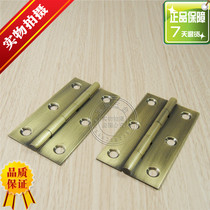 Green bronze hinge 2 5 inch kitchen door hinge Cabinet door hinge Cabinet door hinge Pure bronze hinge