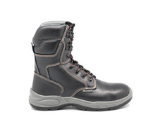  Xima 79613 imported embossed cowhide anti-smashing and anti-piercing labor insurance boots oil-resistant acid-resistant and alkali-resistant chemical-resistant boots non-slip