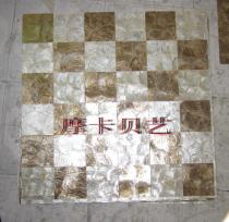 Mocha natural mirror shell mosaic gold high block mirror shell soft shell mosaic factory direct sales