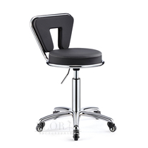 Beauty salon big work stool Big work chair Master chair Master stool with backrest styling cotton