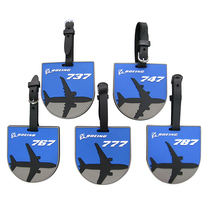 BOEING shield luggage tag 5 BOEING series models flying luggage special tag