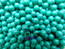 Buddhist supplies Buddhist seven treasures optimized round turquoise for Manza 50 grams