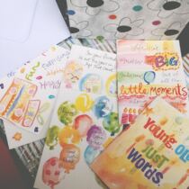 Out of the US ultra-beautiful cards cards gift boxes Multi-use New Year Thanks to card children Primary school Childrens cards