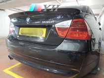 Suitable for carbon fiber BMW 05-11 3 series E90 323i 318i 320i 323i M3 modified tail