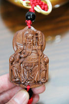 Haixin Buddha furniture Rosewood Buddha car hanging Guan Gong car hanging jewelry transport safety hanging decoration