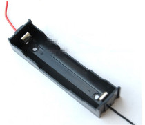 Single section 18650 Battery slot 18650 Battery junction box with wire and can be stringing fit for DIY single slot