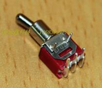 TS-6 single-way positive bend three feet two stalls M5 08 small button sub-switch Q22 Taiwan delli wee 2MS1 ecstasy switch