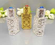 3ML retro perfume water bottle essential oil emulsion split bottle embroidered pigment empty bottle to carry a small bottle