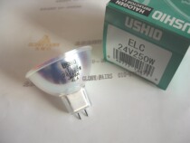 USHIO ELC 24v 250W JAPAN lamp Cup instrument cold light source 24V250W halogen bulb without original bag