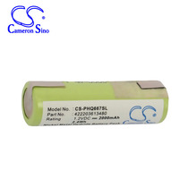  High applicable Philips PQ212 222 HS199 Razor battery 138-10584