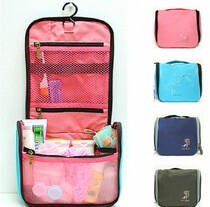 Jiangsu Zhejiang and Shanghai travel storage wash bag with adhesive hook waterproof wash bag portable travel cosmetic bag