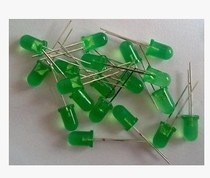 5MM green hair green high light glow tube LED glowing diode