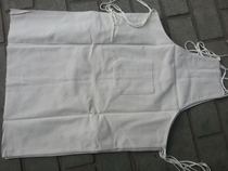 Canvas apron electric welding apron bib padded canvas apron white apron anti-hot apron quality polished apron