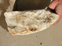151093 jade raw material bare stone natural raw stone Qinghai Kunlun Jade Mountain material White Jade 7 1kg