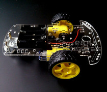 Smart car chassis 2-wheel drive Tracking car Smart car bottom plate Competition car DIY kit