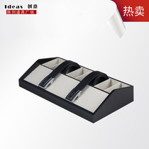 Belt display rack Belt shelf Wooden belt box Belt display rack Counter window display belt box