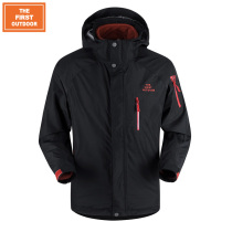 American TFO three-in-one assault jacket mens winter waterproof breathable fleece mountaineering suit womens two-piece set