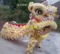 Dragon and Lion Factory specializes in the production of dragon dances lion dances Social fire props: pure Australian wool South lion Foshan lion head