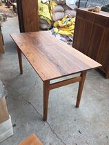 Myanmar teak table desk Nordic furniture Japanese teak furniture