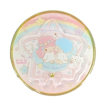 Sanrio double star fairy 40 Anniversary sweet pro-series metal bifacial mirror