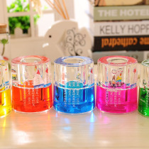 Teachers Day gift sending teacher male and female classmates Girlfriends New Peculiar Entrance to Yacht Pen Holder Tabletop Decorative Pendulum