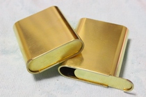 Pure copper high-grade shredded tobacco box hand-rolled cigarette box dry tobacco leaf tea sealed moisture-proof hand-thickened slide cover