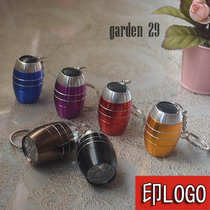 LED mini flashlight egg bowling gourd shape multi style small strong light keychain flashlight customized LOGO