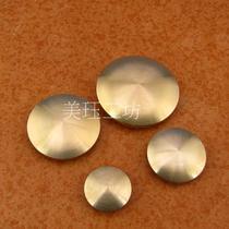 Copper cloth buckle brass round cake decoration buckle leather belt decorative accessories