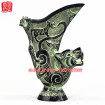 Bronze Ware Ancient Pendulum Piece Animal Styling Feng Shui Mascot Tiger Great Exhibition Macro Picture Furnishing Zodiac Zodiac Life