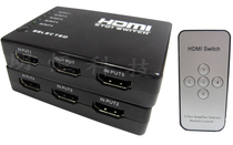 HDV-501 5-mouth HDMI switcher -1 4 HDMI switcher 5-cut 1 video switcher HDMI