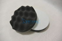 Car beauty tool 6 inch imported cotton parallel sponge plate polishing wheel sponge wheel wave plate Japanese cotton pair