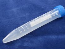 Manufacturer direct sales 15ml plastic centrifugal tube screw mouth sharp bottom centrifugal tube 100 support bag