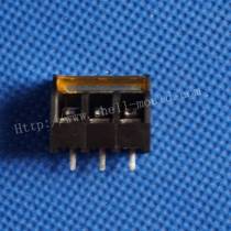 HB635 Barrier terminal connector 3P black circuit board welded connector spot