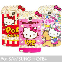 Sanrio SAMSUNG NOTE4 Hello Kitty popcorn styling a soft protective shell